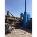 Fireplace ash collector for cleaning cyclone dust collector